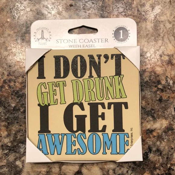 NWT ! Stone Coaster - Picture 1 of 2